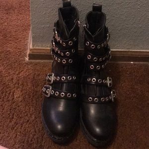 Punk rock boots